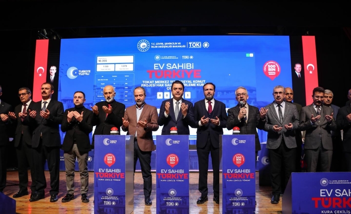 Tokat’ta Dev Konut Hamlesi: 3.392 Konutun Hak Sahipleri Kura İle Belirlendi