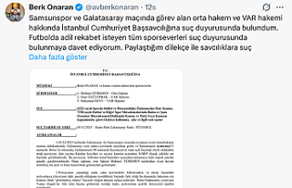 Galatasaray-Samsunspor Maçı Hakemleri İçin Suç...