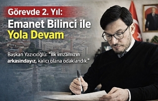 Başkan Yazıcıoğlu’ndan 2. Yıl Mesajı: “Sadece...