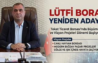 Tokat Ticaret Borsası Başkanı Lütfi Bora'dan...