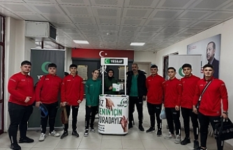 Tokat’ta Dev Şampiyonada Yeşilay’dan Anlamlı Bilgilendirme