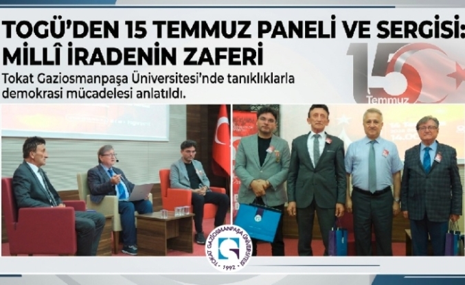 TOGÜ’de Anlamlı Anma: 15 Temmuz Paneli ve Fotoğraf Sergisi Düzenlendi
